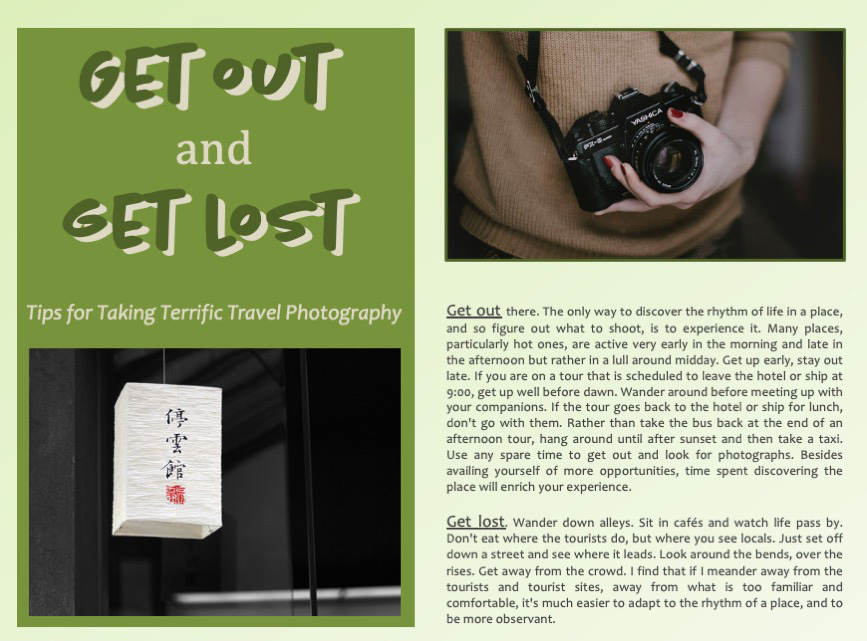 Get Out and Get Lost composition version 1