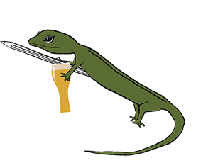 Drafting Lizard brand emblem